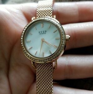 Keep Collective Rose Gold Bracelet & Watch